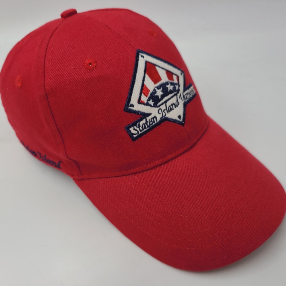 Staten Island Yankees Hat Adjustable (Fits Small) Red White Blue MiLB Defunct